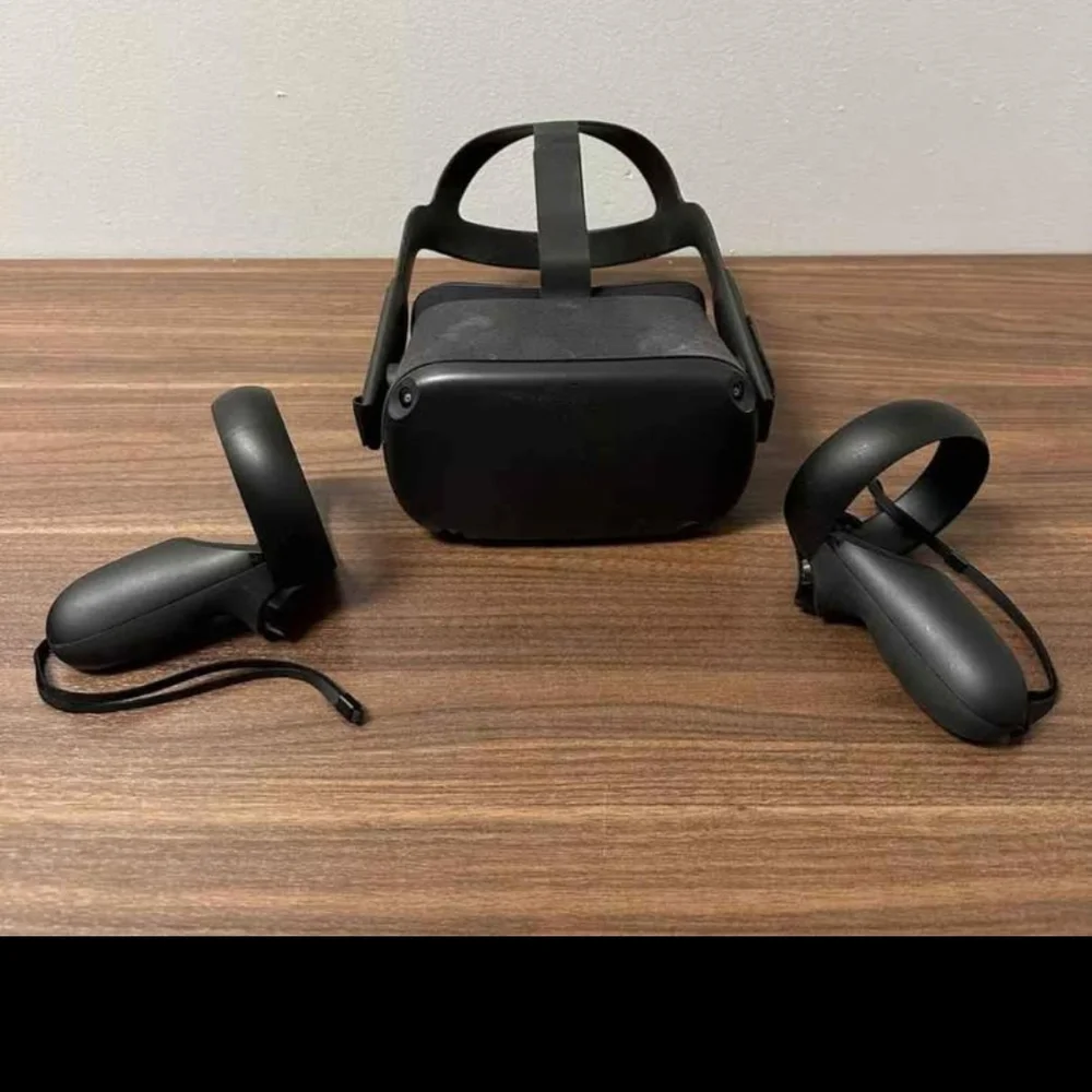 Standalone Black VR Headset with Controllers